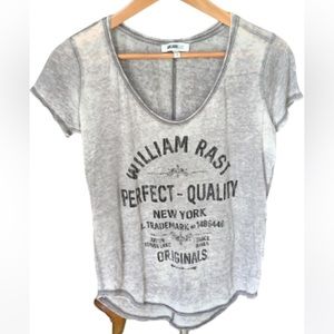6 for 36 WilliamRast T-shirt gray size small